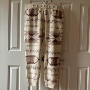 Polo Ralph Lauren Light Weight Southwestern Fleece Ankle Pant